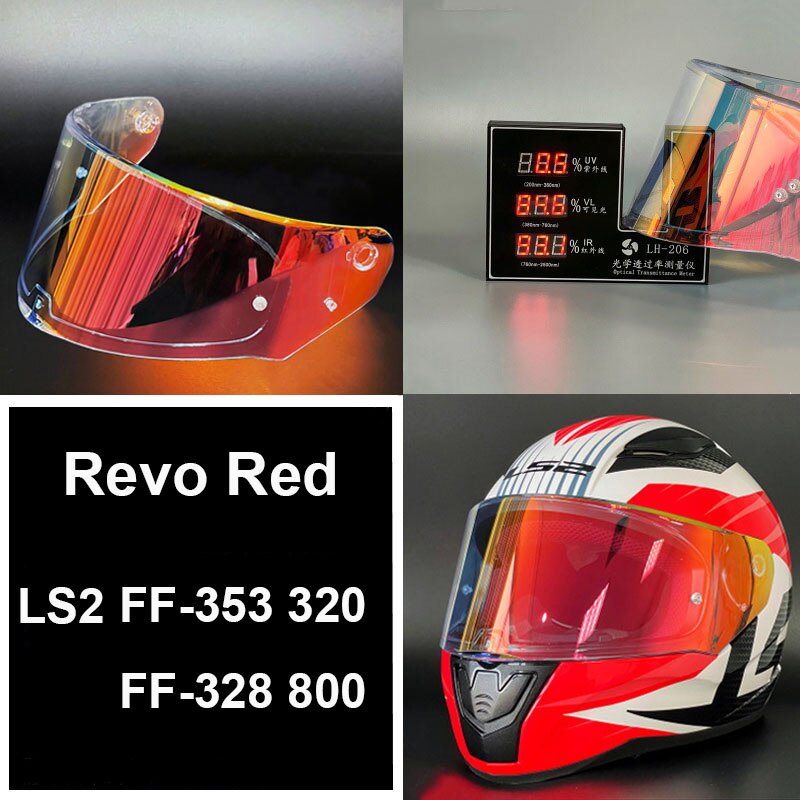 LS2 FF320 FF353 FF328 FF800 Motorcycle Helmet Visor Shield Lens – Full Face Helmet Accessories