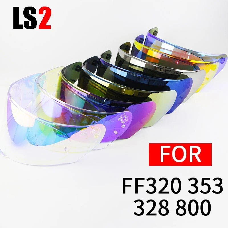 LS2 FF320 FF353 FF328 FF800 Motorcycle Helmet Visor Shield Lens – Full Face Helmet Accessories