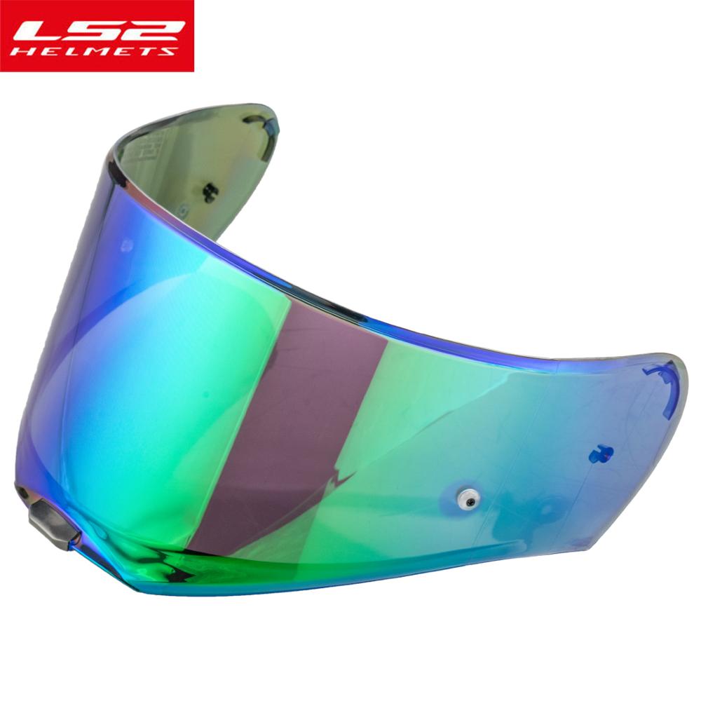 LS2 FF390 Breaker Full Face Helmet Lens Extra Helmet Visor with Anti-fog Film Holes Only for LS2 FF390 Motorcycle Helmets