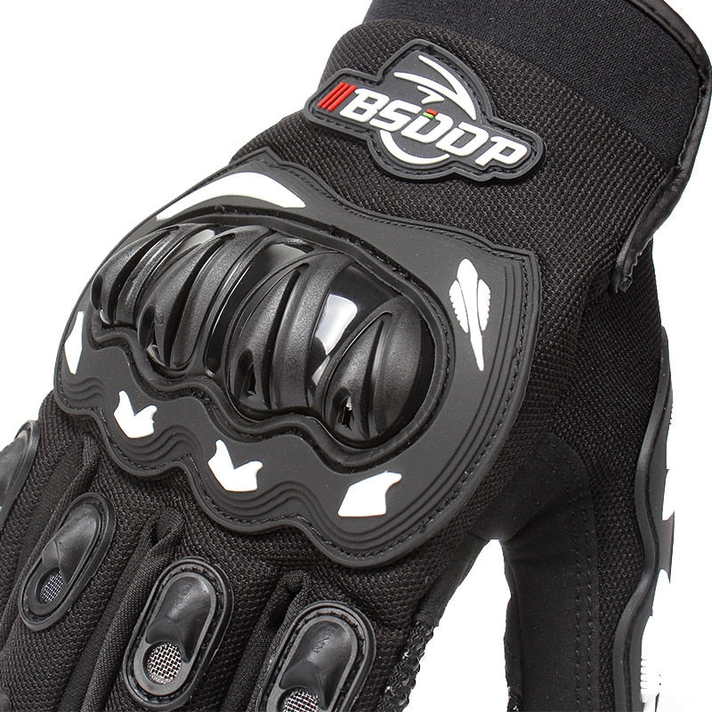 Summer Motorcycle Gloves Breathable Full Finger Protection