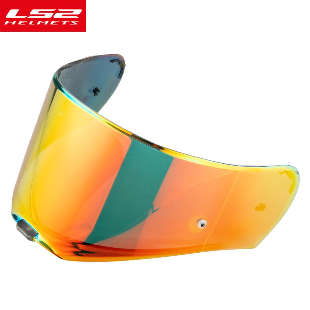 LS2 FF390 Breaker Full Face Helmet Lens Extra Helmet Visor with Anti-fog Film Holes Only for LS2 FF390 Motorcycle Helmets