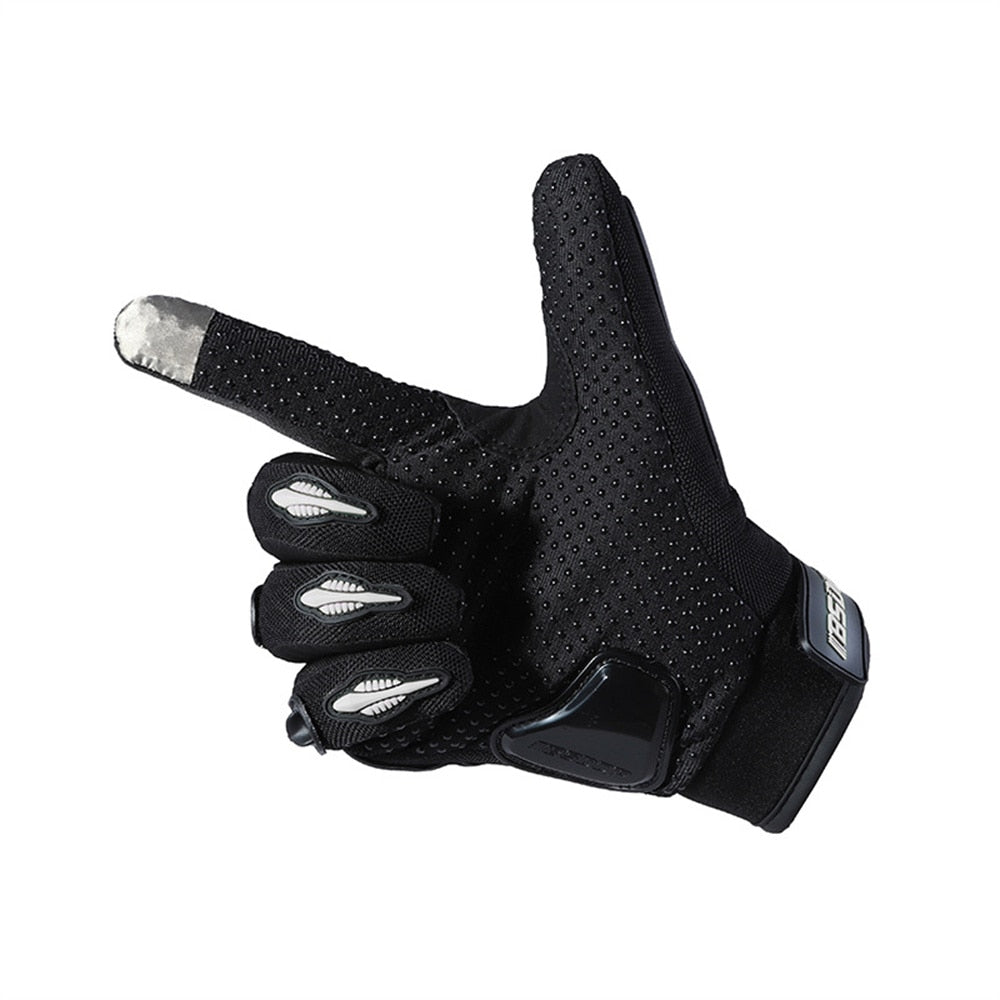 Summer Motorcycle Gloves Breathable Full Finger Protection