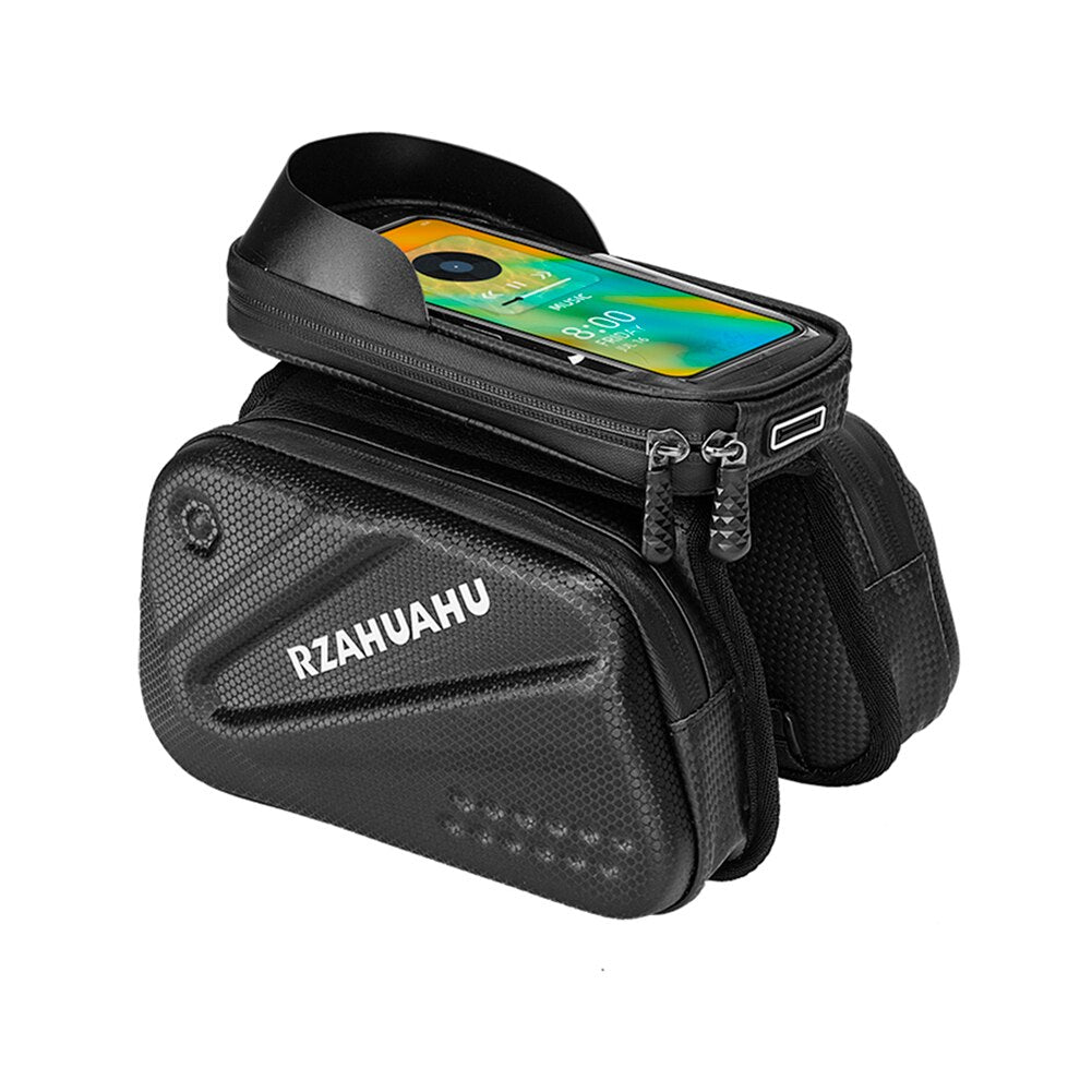 Fuel Tank Bag with Screen Touch Phone Holder - Motorcycle Bag for Toolkit Storage and Quick Release Handbag - Riding Accessories