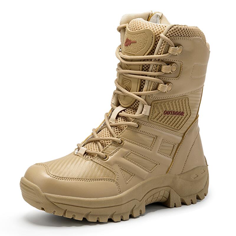 Military Tactical Motorcycle Boots