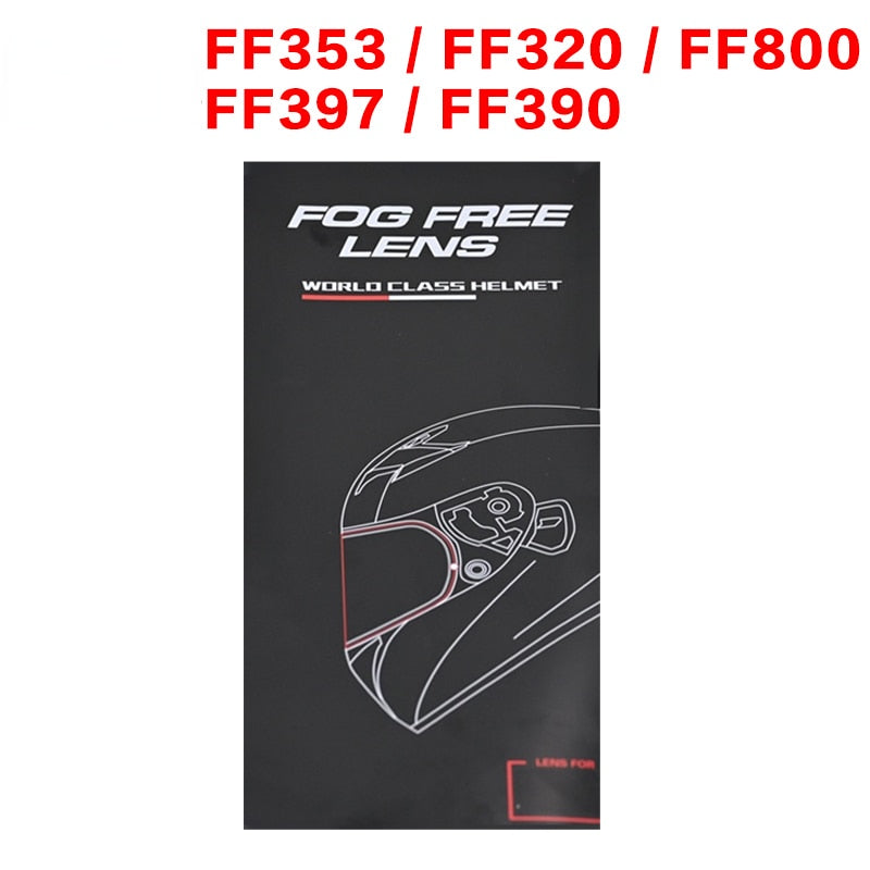 LS2 FF320 FF353 FF328 FF800 Motorcycle Helmet Visor Shield Lens – Full Face Helmet Accessories