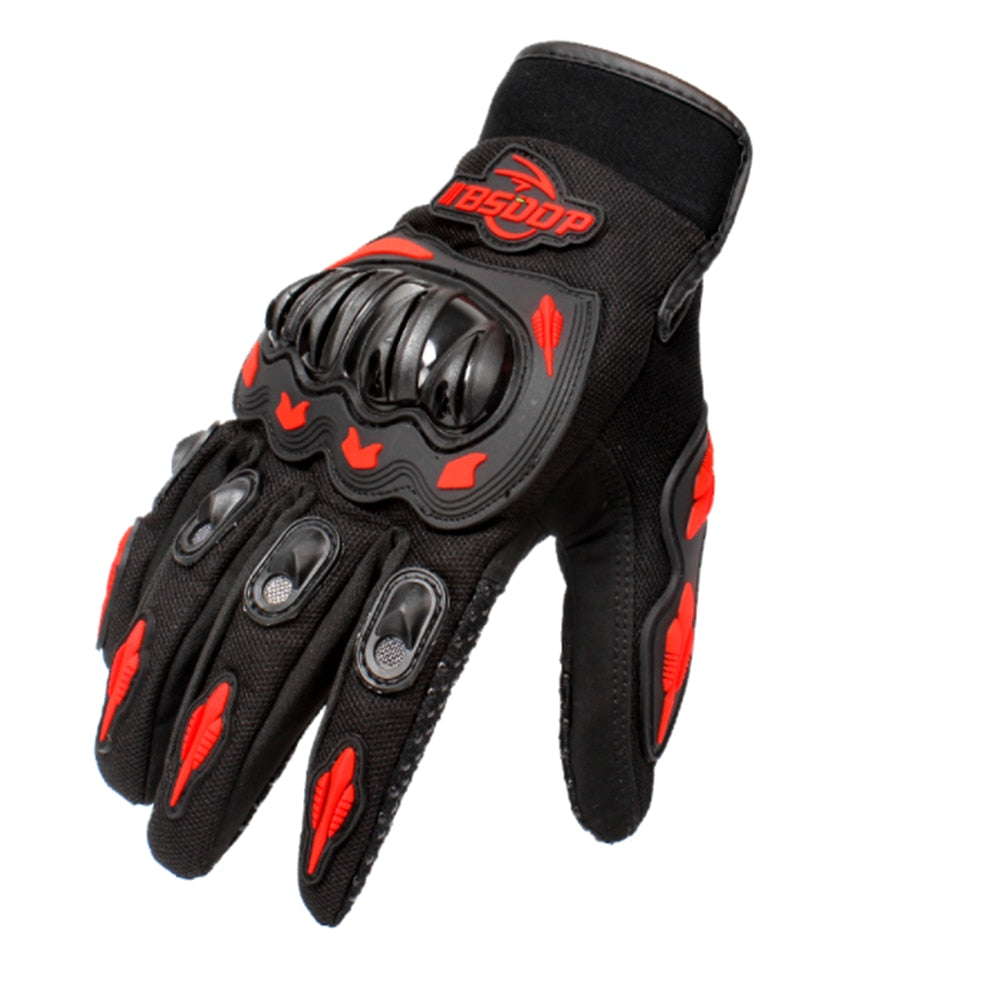 Summer Motorcycle Gloves Breathable Full Finger Protection