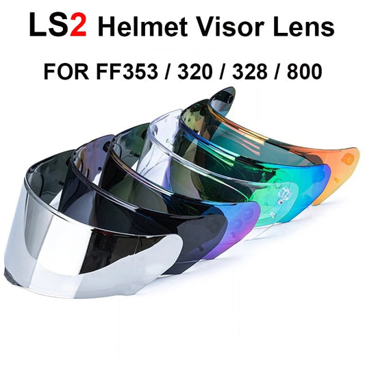 LS2 FF320 FF353 FF328 FF800 Motorcycle Helmet Visor Shield Lens – Full Face Helmet Accessories